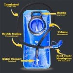 WACOOL 2L 2Liter 70oz BPA Free PEVA Hydration Pack Bladder Leak-Proof Water Reservoir (Hydration Bladder with Cleaning Kit)