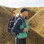 Venture Pal 40L Lightweight Packable Travel Hiking Backpack Daypack-Black
