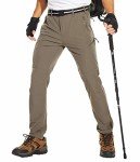 NATUVENIX Hiking Pants for Men, Water Resistant Pants Men for Travel Stretch Work Pants Outdoor Lightweight Pants Quick Dry
