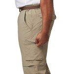 Columbia Mens RidgeÂ™ Silver Ridge Convertible Pant, Tusk, 38W x 36L US
