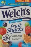 Welch's Fruit Snacks, Mixed Fruit, Gluten Free, Bulk Pack, 0.9 oz Individual Single Serve Bags 40 Count (Pack of 1)