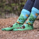 I'd Rather Be - Funny Socks Novelty Gift For Men, Women and Teens (Hiking) One Size