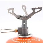 BRS Outdoor BRS-3000T Ultra-Light Titanium Alloy Miniature Portable Picnic Camping Gas Cooking Stove Portable Ultralight Burner Only 25 Gram