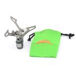BRS Outdoor BRS-3000T Ultra-Light Titanium Alloy Miniature Portable Picnic Camping Gas Cooking Stove Portable Ultralight Burner Only 25 Gram