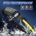 Headlamp Rechargeable, Super Bright LED Headlamp, 230° COB Wide Beam Headlight Flashlight with All Perspectives Induction, 5Mode Waterproof Headlamps Pro for Outdoor Hiking Running Camping Accessories
