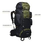 Teton 65L Explorer Backpack with Rain Cover
