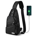 AMJ Crossbody Sling Bag for Hiking and Travel