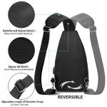 AMJ Crossbody Sling Bag for Hiking and Travel