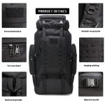 Men's 70L/100L Hiking and Camping Backpack