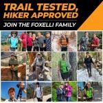 Foxelli Lightweight Carbon Fiber Trekking Poles