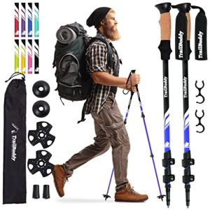 TrailBuddy Lightweight Trekking Poles for All Hikers