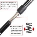 Aihoye Adjustable Collapsible Hiking Poles – 2 Pack
