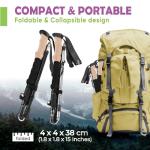 TREKOLOGY Trek-Z Collapsible Hiking Poles Set