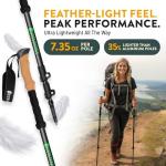 Hiker Hunger Collapsible Carbon Fiber Trekking Poles