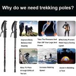Aihoye Adjustable Collapsible Hiking Poles – 2 Pack