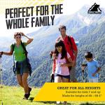 TrailBuddy Lightweight Trekking Poles for All Hikers