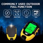 Waterproof Altimeter GPS Watch with Compass and Pedometer