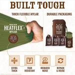 Tough Thermal Mylar Emergency Blankets – 4-Pack