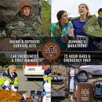 Tough Thermal Mylar Emergency Blankets – 4-Pack