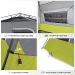 CORE Instant Cabin Tent for 6 | Easy Pop-Up Setup