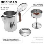 Bozeman Coffee Pot by COLETTI - Durable & Efficient