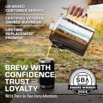 Bozeman Coffee Pot by COLETTI - Durable & Efficient