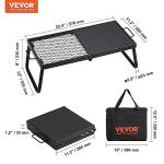 VEVOR Portable Campfire Grill with Legs and Bag