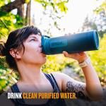 GRAYL UltraPress Water Purifier Bottle - Forest Blue