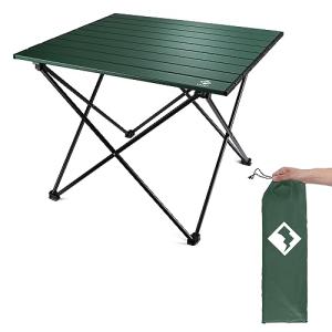 VILLEY Ultralight Folding Camping Side Table - Green