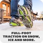 Yaktrax Diamond Grip Traction Cleats for Ice