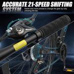 Ktaxon 24-Inch Mountain Bike for Adults