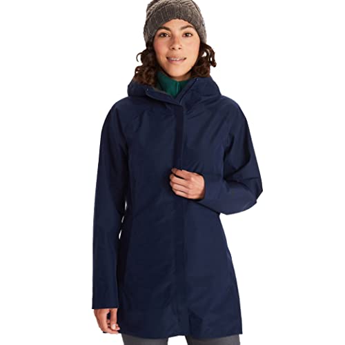 MARMOT Women’s Essential Rain Jacket | Gore-tex, Lightweight, Waterproof, Windproof, Arctic Navy, Medium