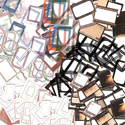 Assorted Frame & DIY Craft Scrapbooking Stickers - 135 Pieces