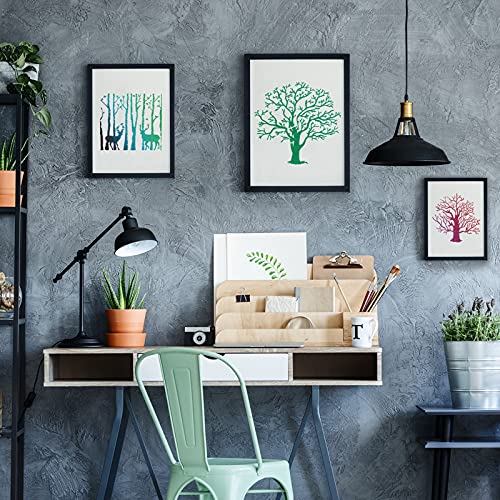 Reusable Tree Stencils Set for Scrapbooking - Aspen Theme