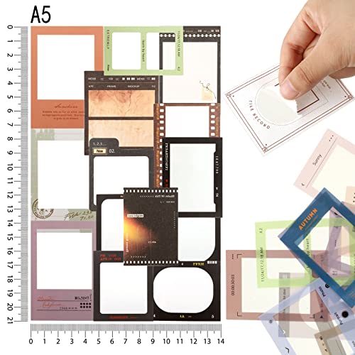 Assorted Frame & DIY Craft Scrapbooking Stickers - 135 Pieces
