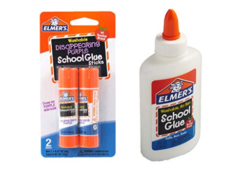 Elmer's Washable Glue Bundle: Liquid & Stick
