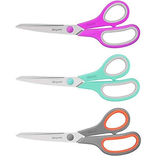 8" Titanium Bonded Scissors 3 Pack - Multipurpose