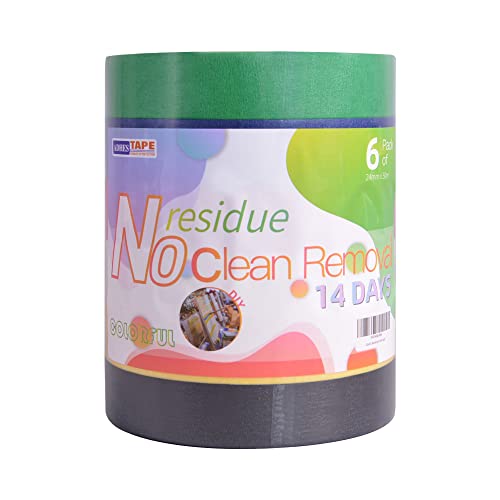 Colorful Masking Tape for DIY Scrapbooking Projects