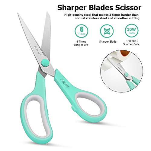 8" Titanium Bonded Scissors 3 Pack - Multipurpose