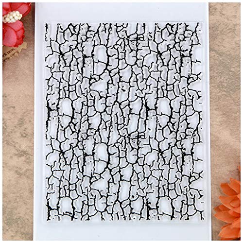 Crack Background Clear Stamps for Scrapbooking