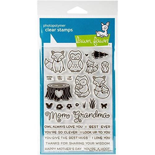 Lawn Fawn Clear Stamps: Mom + Me