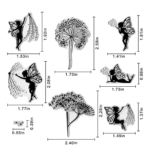 Flower Elves Clear Stamps for DIY Scrapbooking