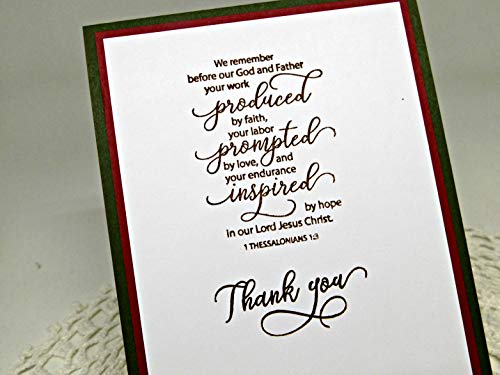 Religious Pastor Appreciation Greetings Stamp, 2-Pack