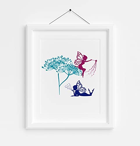 Flower Elves Clear Stamps for DIY Scrapbooking