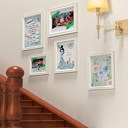 Floral Scrapbook Paper: 24 Sheets, 12 Designs