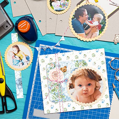 Floral Scrapbook Paper: 24 Sheets, 12 Designs