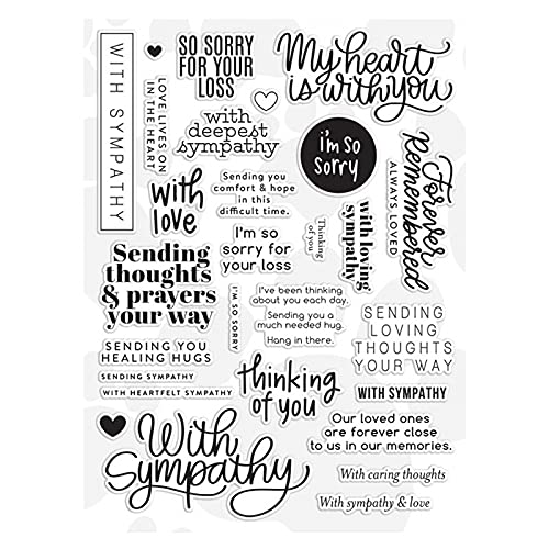 Greeting Words Stamp Set for Scrapbooking & Card Making