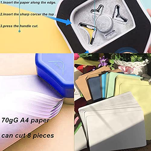 3-in-1 Paper Corner Rounder for Scrapbooking and Crafts
