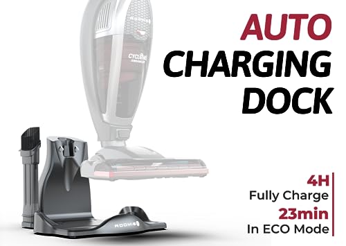 ROOMIE SlimVac Cordless Upright Vacuum Cleaner - Lightweight & Portable