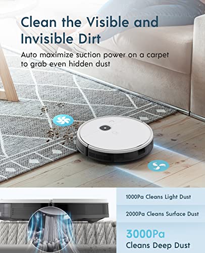 yeedi vac Robot Vacuum: Mapping, 3000Pa Suction, Virtual Boundary
